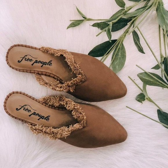 Free People Shoes - Free People Leather Newport Flat